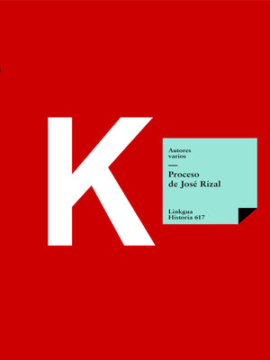 cover image of Proceso de José Rizal
